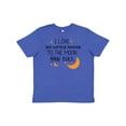 thumbnail image 1 of Inktastic I Love My Little Sister to the Moon and Back Youth T-Shirt, 1 of 5