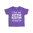 thumbnail image 1 of Inktastic I Love My Little Sister with Hearts Boys or Girls Toddler T-Shirt, 1 of 5