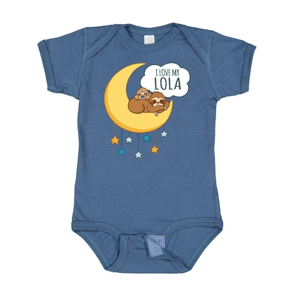 Inktastic I Love My Lola Boys or Girls Baby Bodysuit