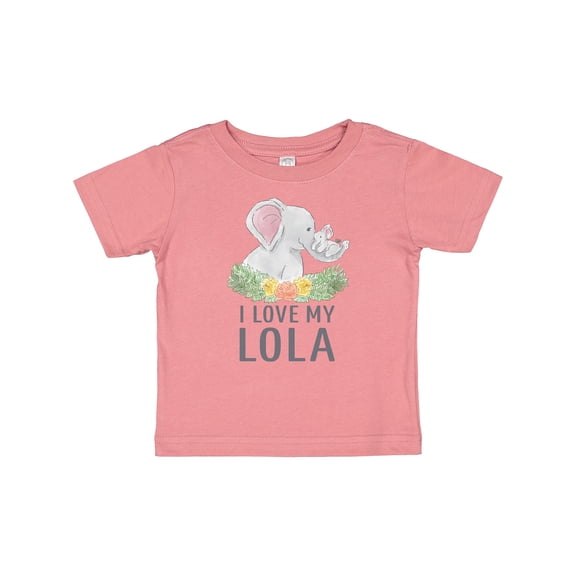 Inktastic I Love My Lola Boys or Girls Baby T-Shirt