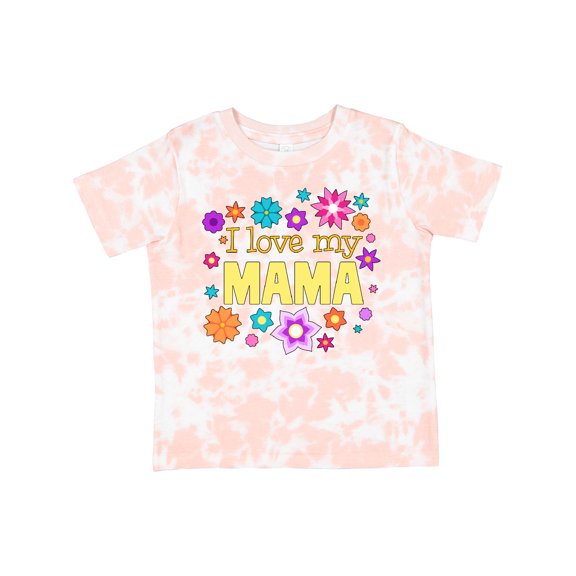 Inktastic I Love My Mama Boys or Girls Toddler T-Shirt