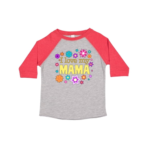 Inktastic I Love My Mama Boys or Girls Toddler T-Shirt