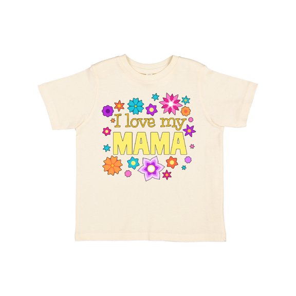 Inktastic I Love My Mama Boys or Girls Toddler T-Shirt