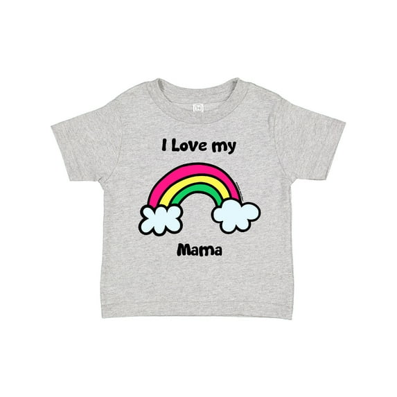 Inktastic I Love My Mama Boys or Girls Toddler T-Shirt