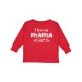 thumbnail image 1 of Inktastic I Love My Mama- Hearts Boys or Girls Long Sleeve Toddler T-Shirt, 1 of 5