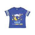 thumbnail image 1 of Inktastic I Love My Mama to the Moon and Back Cute Sheep Boys or Girls Toddler T-Shirt, 1 of 5