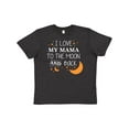 thumbnail image 1 of Inktastic I Love My Mama to the Moon and Back Youth T-Shirt, 1 of 5