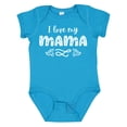 thumbnail image 1 of Inktastic I Love My Mama with Hearts Boys or Girls Baby Bodysuit, 1 of 5