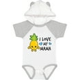 thumbnail image 1 of Inktastic I Love My Mama with Pineapple Boys Baby Bodysuit, 1 of 5