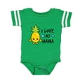 thumbnail image 1 of Inktastic I Love My Mama with Pineapple Boys Baby Bodysuit, 1 of 5