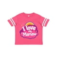 thumbnail image 1 of Inktastic I Love My Mamaw Grandchild Girls Toddler T-Shirt, 1 of 5