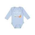 thumbnail image 1 of Inktastic I Love My Maw Maw To The Moon and Back Boys or Girls Long Sleeve Baby Bodysuit, 1 of 5
