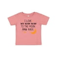 thumbnail image 1 of Inktastic I Love My Maw Maw to the Moon and Back Boys or Girls Baby T-Shirt, 1 of 5