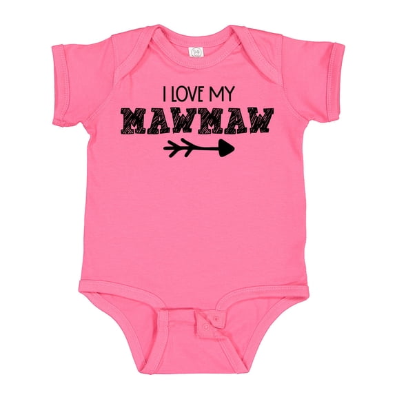 Inktastic I Love My Mawmaw with Arrow Boys or Girls Baby Bodysuit