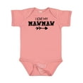 thumbnail image 1 of Inktastic I Love My Mawmaw with Arrow Boys or Girls Baby Bodysuit, 1 of 5