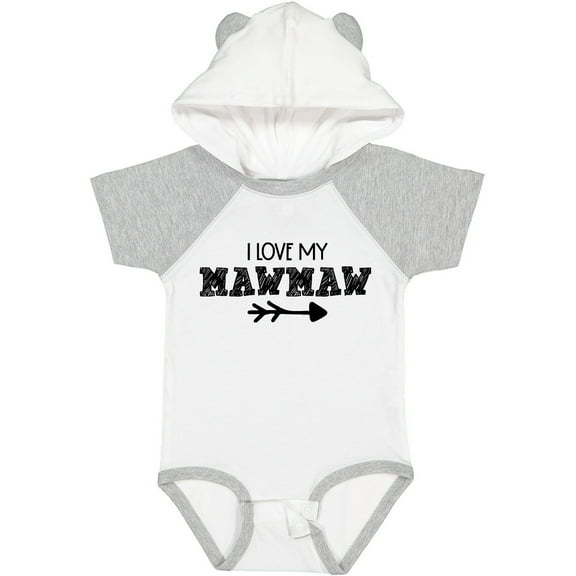 Inktastic I Love My Mawmaw with Arrow Boys or Girls Baby Bodysuit