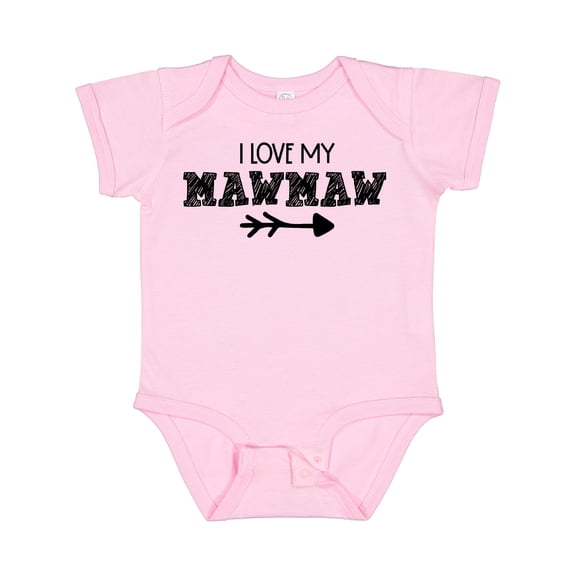 Inktastic I Love My Mawmaw with Arrow Boys or Girls Baby Bodysuit