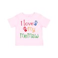 thumbnail image 1 of Inktastic I Love My Memaw Girls Toddler T-Shirt, 1 of 5