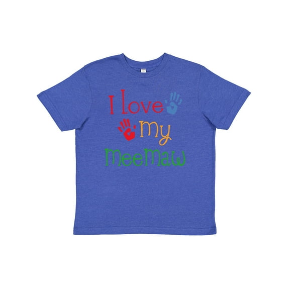 Inktastic I Love My MeeMaw Youth T-Shirt