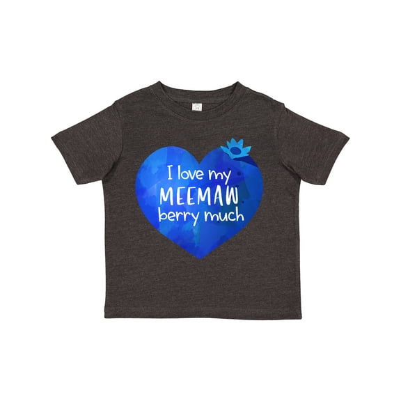 Inktastic I Love My Meemaw Berry Much Boys or Girls Toddler T-Shirt