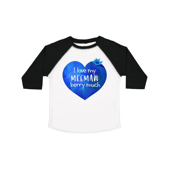 Inktastic I Love My Meemaw Berry Much Boys or Girls Toddler T-Shirt