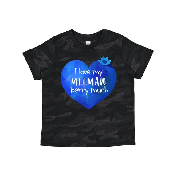 Inktastic I Love My Meemaw Berry Much Boys or Girls Toddler T-Shirt