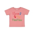 thumbnail image 1 of Inktastic I Love My Meemaw Girls Baby T-Shirt, 1 of 5