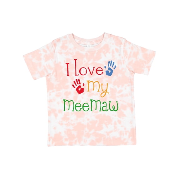 Inktastic I Love My Meemaw Girls Toddler T-Shirt