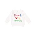 thumbnail image 1 of Inktastic I Love My Meemaw Toddler Sweatshirt, 1 of 4