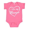 thumbnail image 1 of Inktastic I Love My Meemaw in White Chalk Heart Boys or Girls Baby Bodysuit, 1 of 5