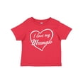 thumbnail image 1 of Inktastic I Love My Meemaw in White Chalk Heart Boys or Girls Baby T-Shirt, 1 of 5