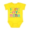 thumbnail image 1 of Inktastic I Love My Mema Grandchildren Girls Baby Bodysuit, 1 of 5