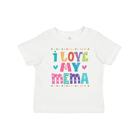 Inktastic I Love My Mema Grandchildren Girls Baby T-Shirt