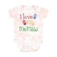 thumbnail image 1 of Inktastic I Love My Memaw Girls Baby Bodysuit, 1 of 5