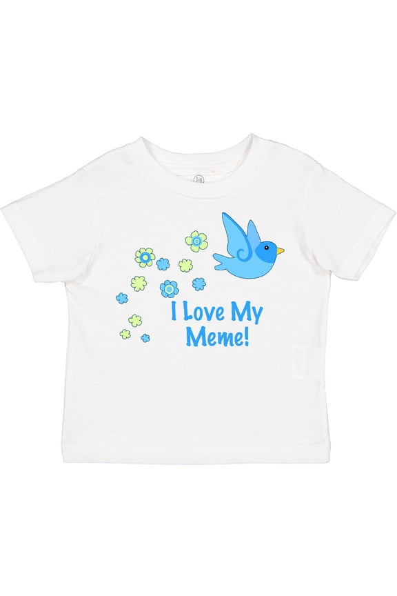 I Love My Meme Boys Toddler T-Shirt