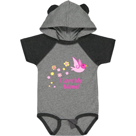 Inktastic I Love My Meme Girls Baby Bodysuit