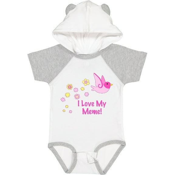 Inktastic I Love My Meme Girls Baby Bodysuit