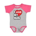 thumbnail image 1 of Inktastic I Love My Mimi Boys or Girls Baby Bodysuit, 1 of 5
