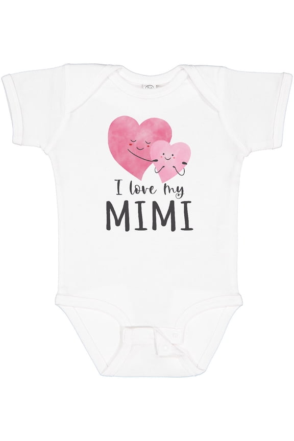 I Love My Mimi Boys or Girls Baby Bodysuit