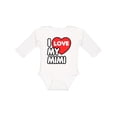 thumbnail image 1 of Inktastic I Love My Mimi Boys or Girls Long Sleeve Baby Bodysuit, 1 of 5