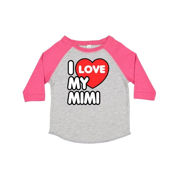 Inktastic I Love My Mimi Boys or Girls Toddler T-Shirt