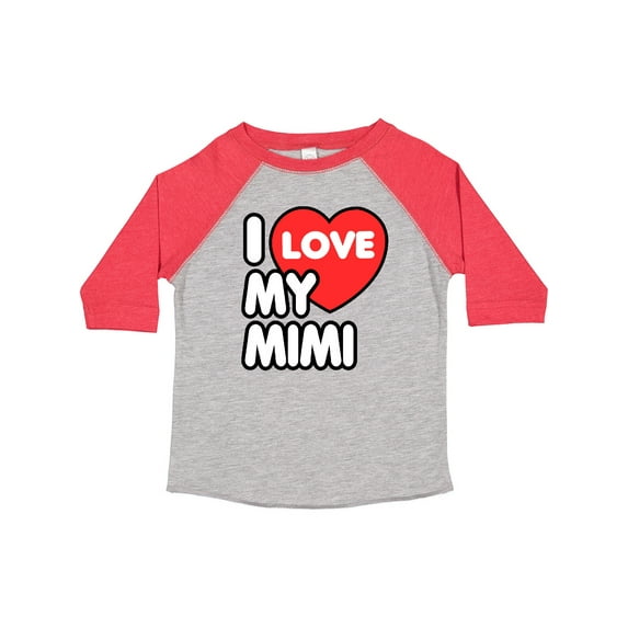 Inktastic I Love My Mimi Boys or Girls Toddler T-Shirt
