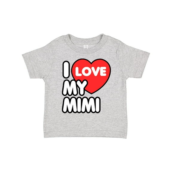 Inktastic I Love My Mimi Boys or Girls Toddler T-Shirt