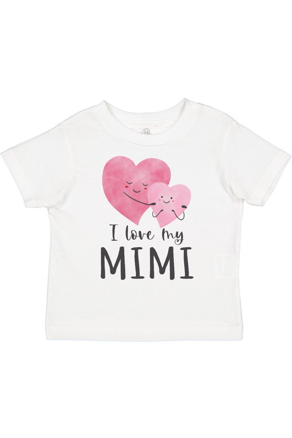 I Love My Mimi Boys or Girls Toddler T-Shirt