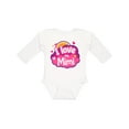 thumbnail image 1 of Inktastic I Love My Mimi Grandma Girls Long Sleeve Baby Bodysuit, 1 of 5