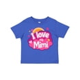 thumbnail image 1 of Inktastic I Love My Mimi Grandma Girls Toddler T-Shirt, 1 of 5
