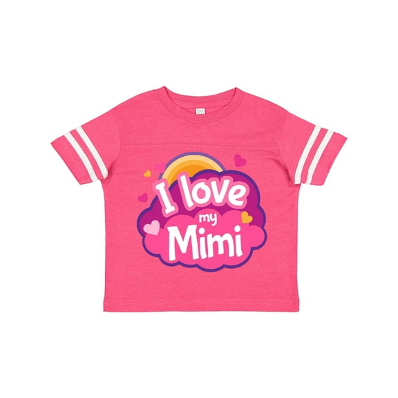 Inktastic I Love My Mimi Grandma Girls Toddler T-Shirt