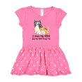 thumbnail image 1 of Inktastic I Love My Mimi Loves Me Cat Gift Baby Girl Dress, 1 of 4