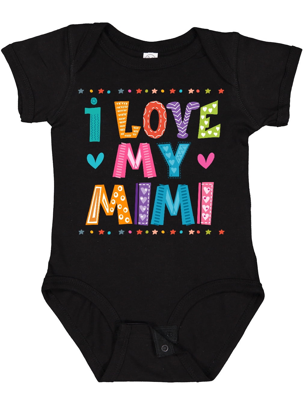 Inktastic I Love My Mimi for Babies Boys or Girls Baby Bodysuit