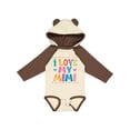 thumbnail image 1 of Inktastic I Love My Mimi for Babies Boys or Girls Long Sleeve Baby Bodysuit, 1 of 5